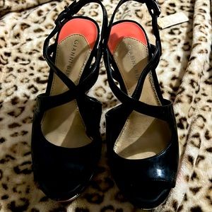 Jessica Simpson peep toe heels